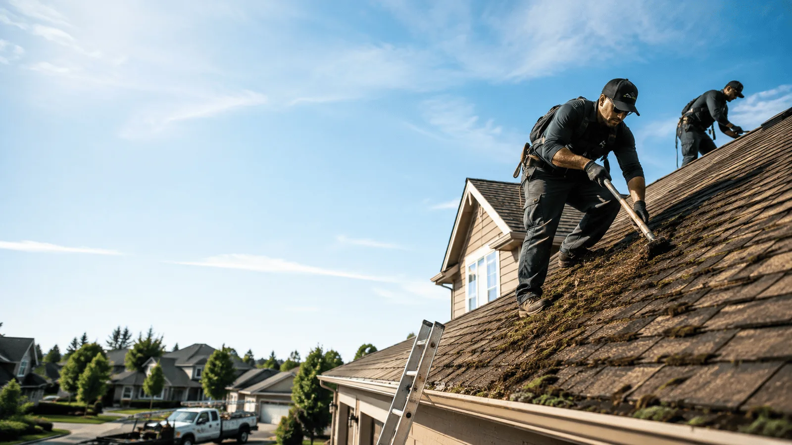 Roof Moss Removal in Ipswich, MA near me